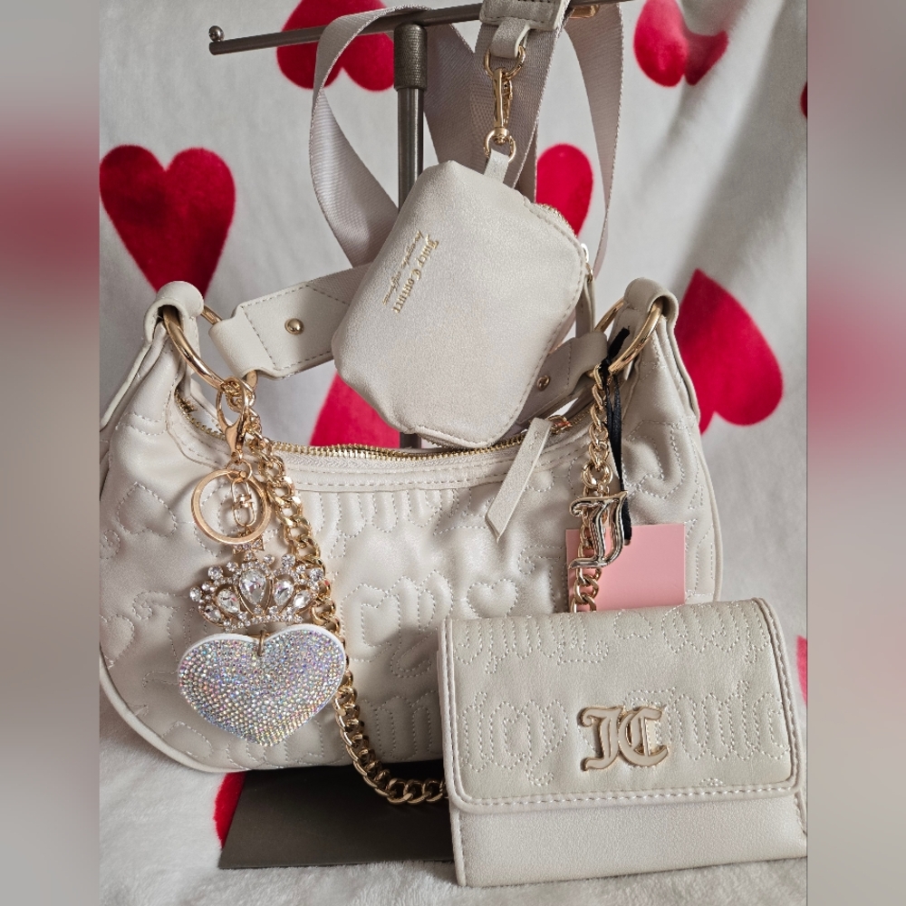 Juicy Couture quilted crossbody and Wallet-Angel